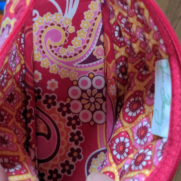 Vera Bradley Raspberry Fizz Zipper Pouch - Picture 3 of 3